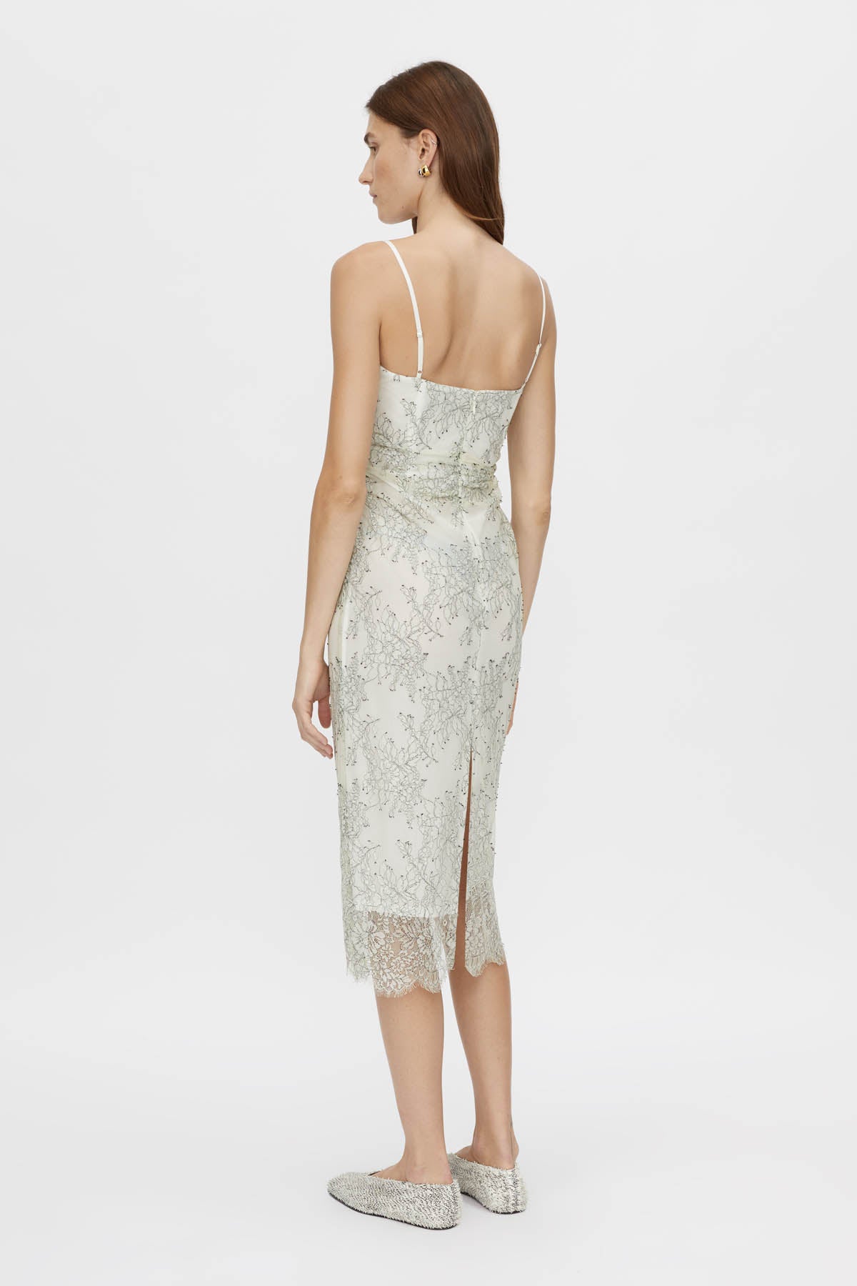 Peregrine Lace Midi Dress