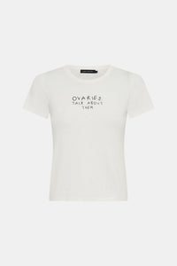 Ovarian Cancer Slim Tee