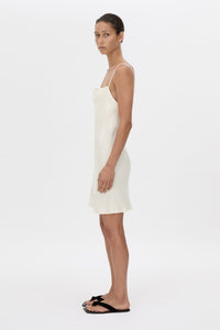 Allegro Satin Bias Mini Dress