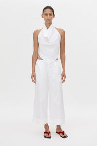 Onesto Cropped Wide Leg Pant