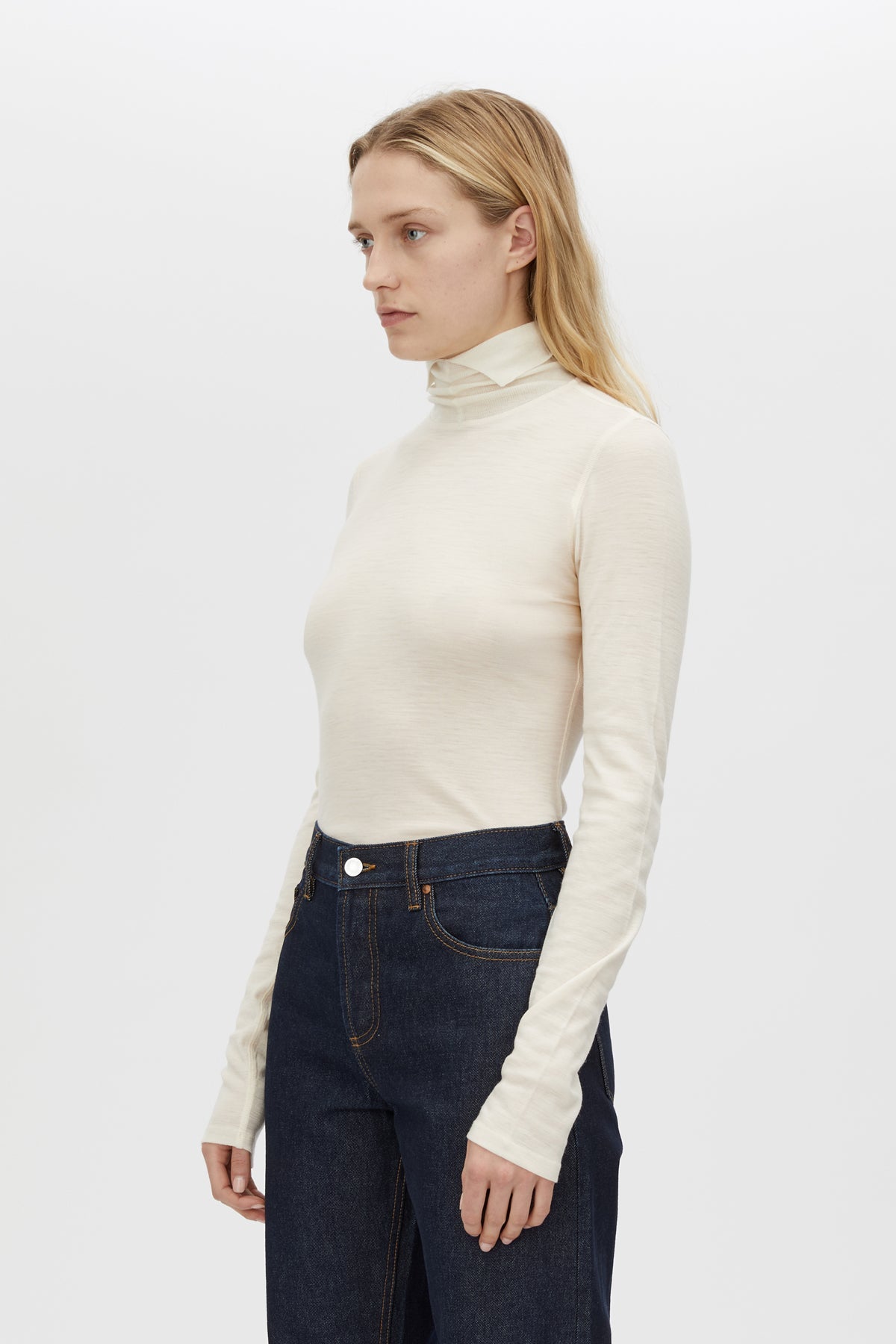 Barre High Neck Top