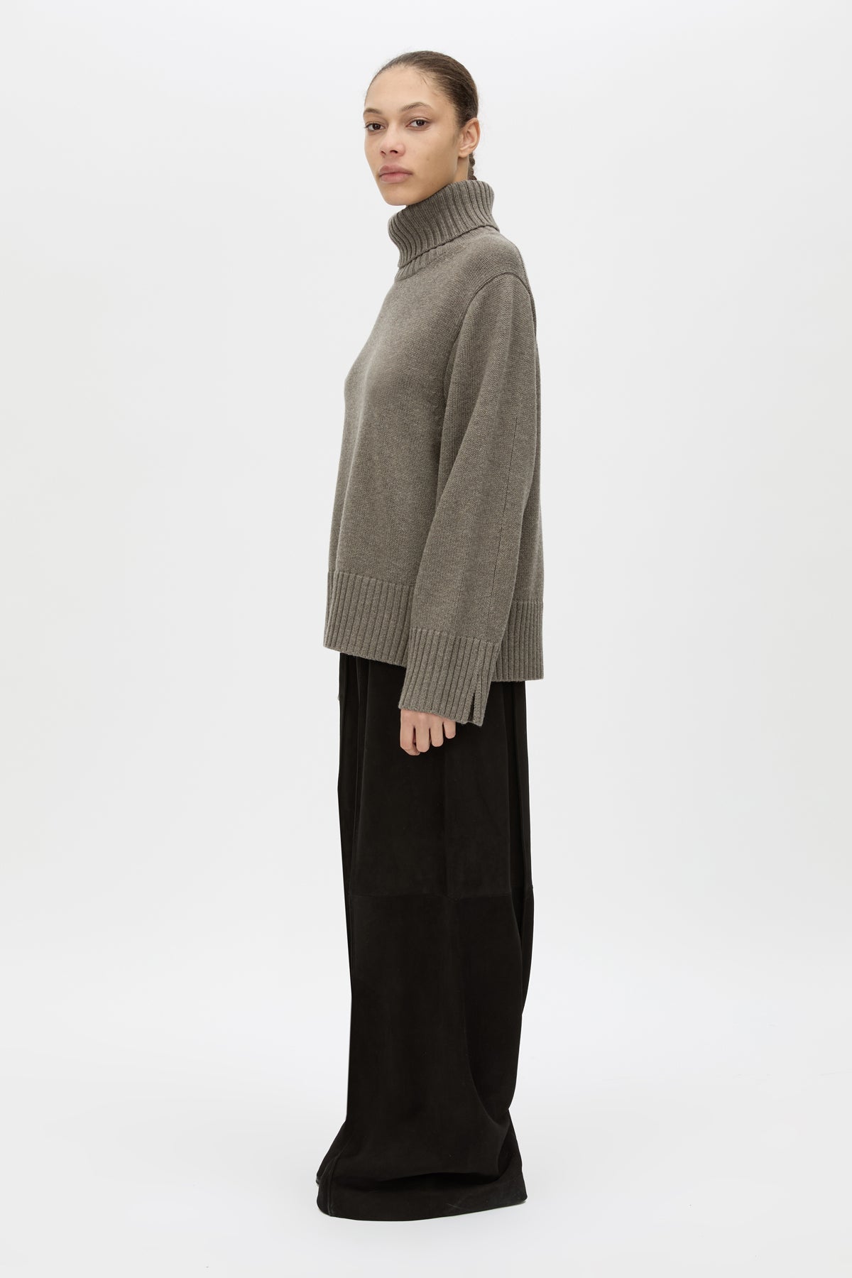 Crawford Knit Roll Neck Sweater