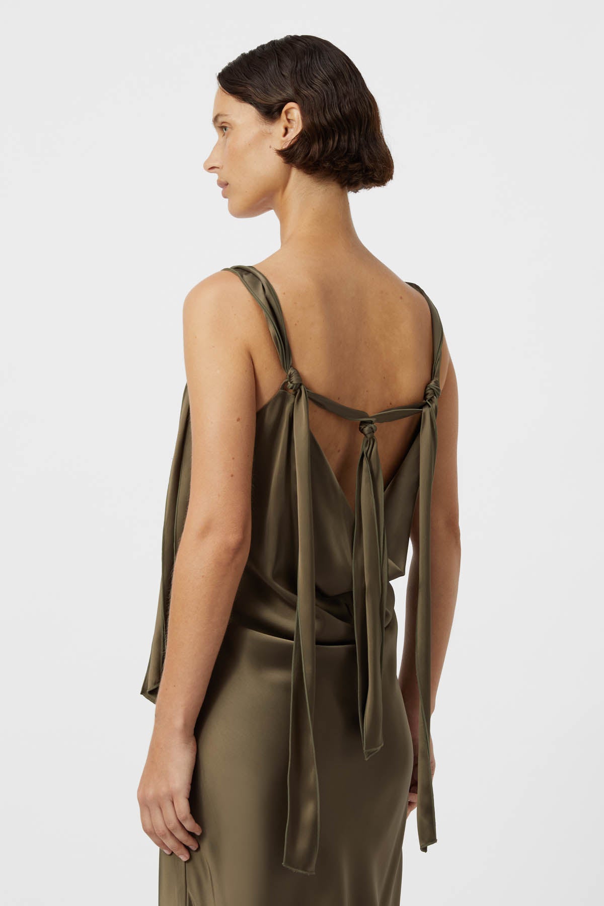 maxi occasion dress with sleeves Orsay Flutter Sleeve Maxi Dress