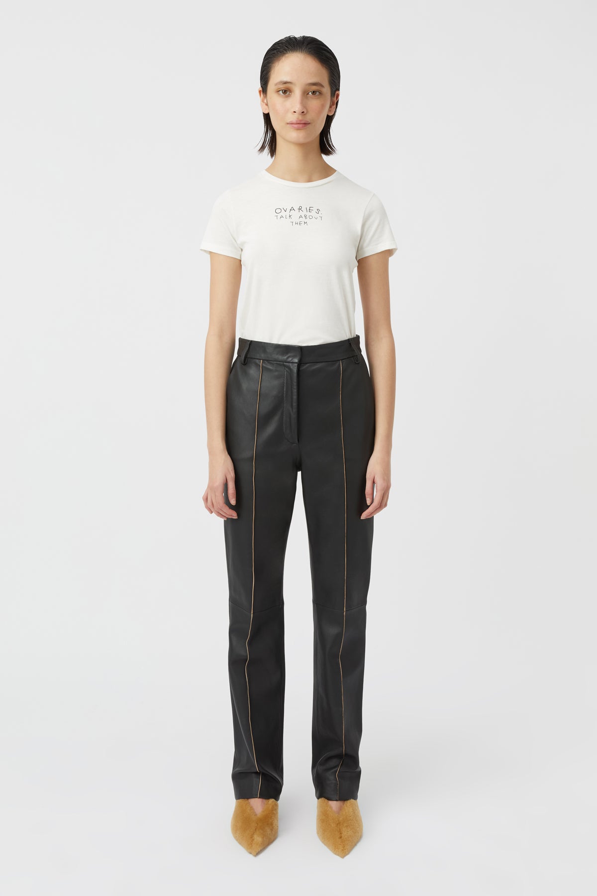 Ovarian Cancer Slim Tee