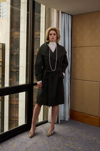 Gia Funnel Neck Coat