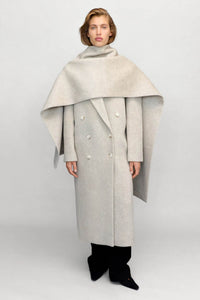 Ciro Coat With Scarf