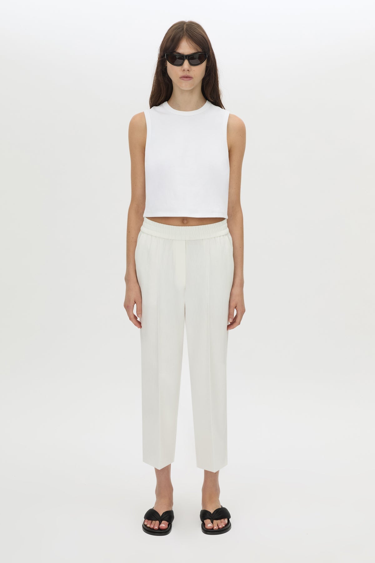 Alba Crop Rib Tank