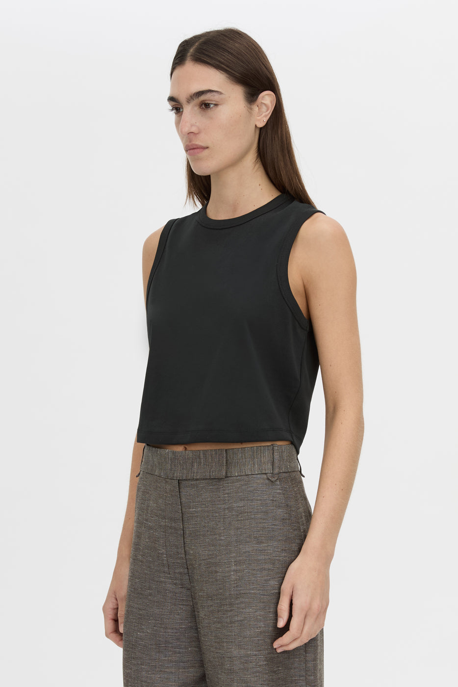 Alba Crop Rib Tank