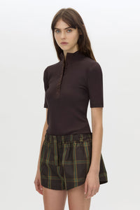 Winton Check Mini Short