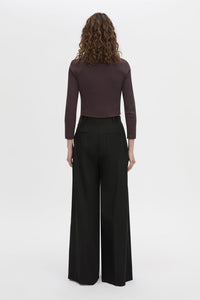 Aubrey Long Sleeve Rib Top