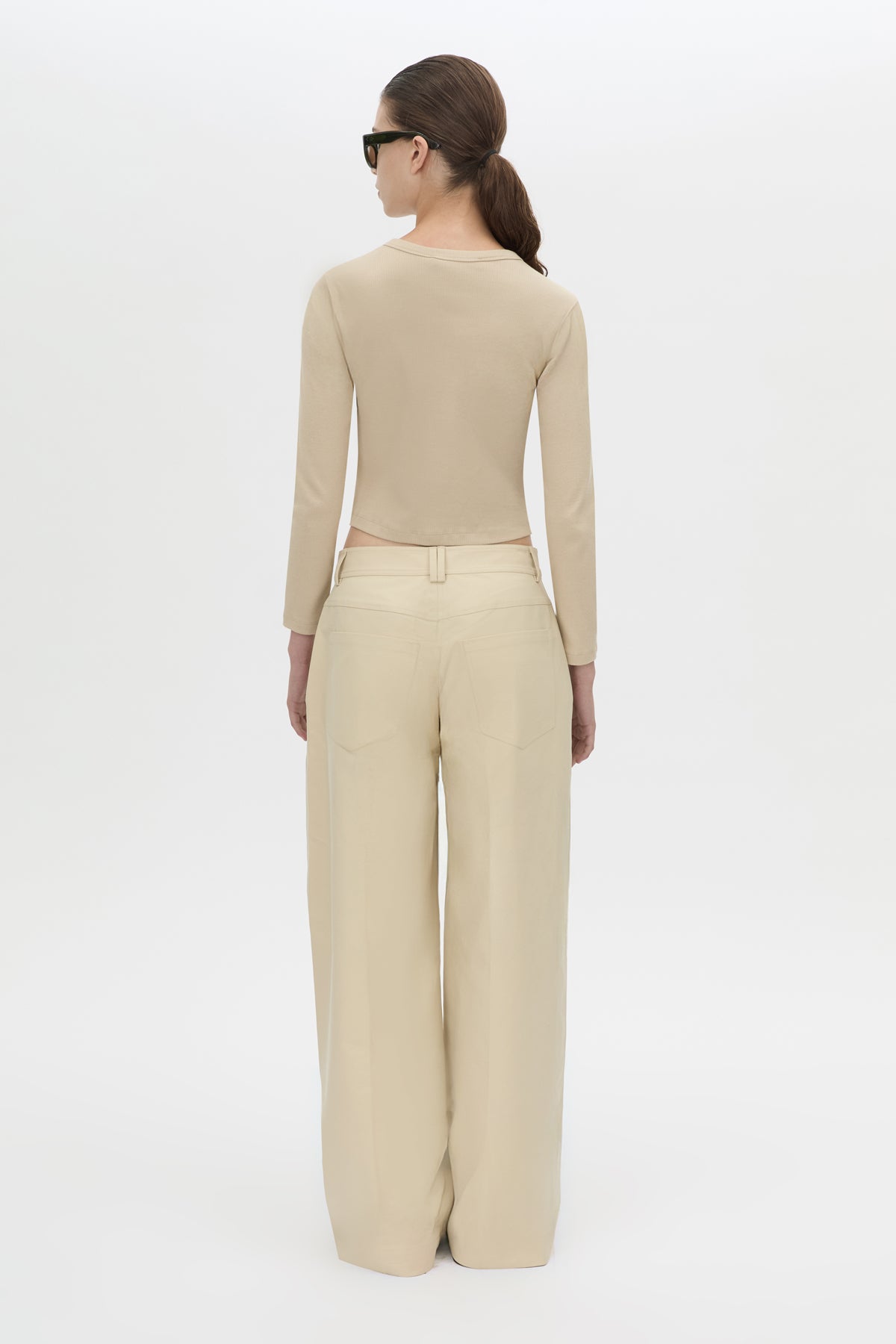 Aubrey Long Sleeve Rib Top