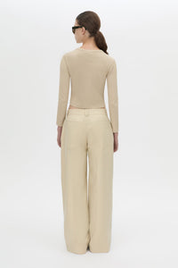 Aubrey Long Sleeve Rib Top