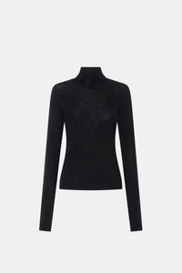 Barre High Neck Top