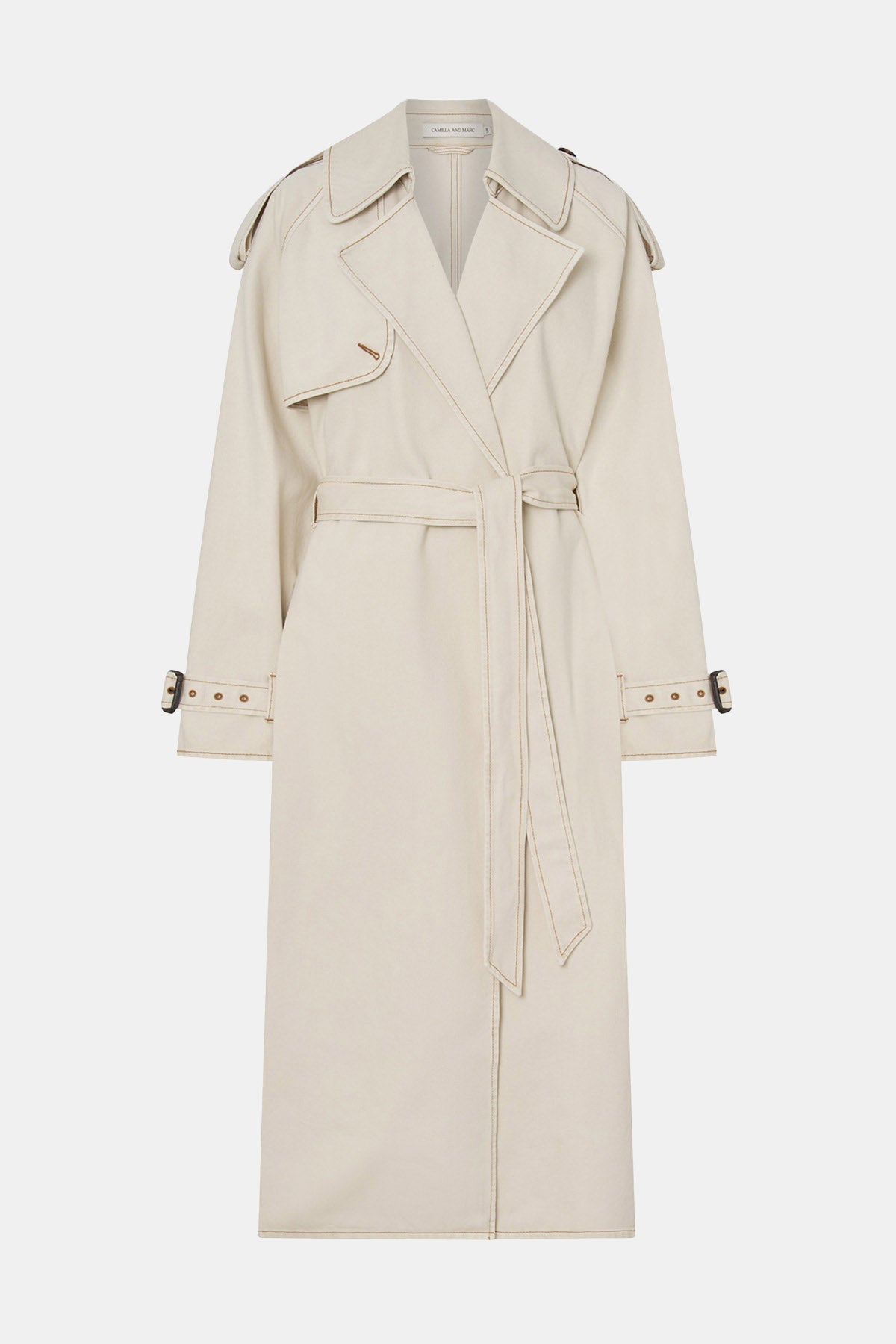 Calyx Denim Trench Coat