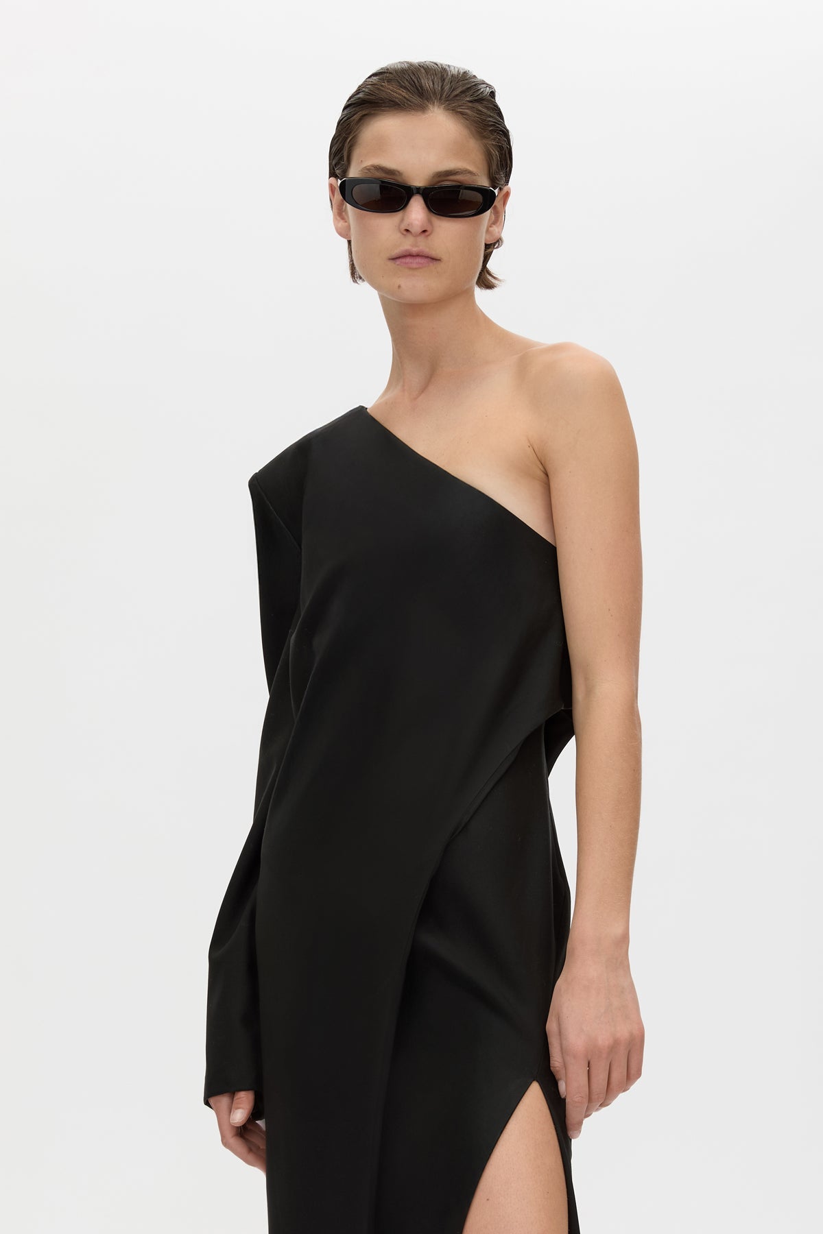 Ciran Asymmetric Maxi Dress
