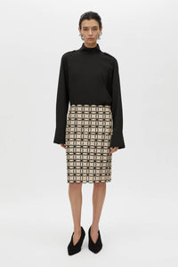 Deco Midi Skirt