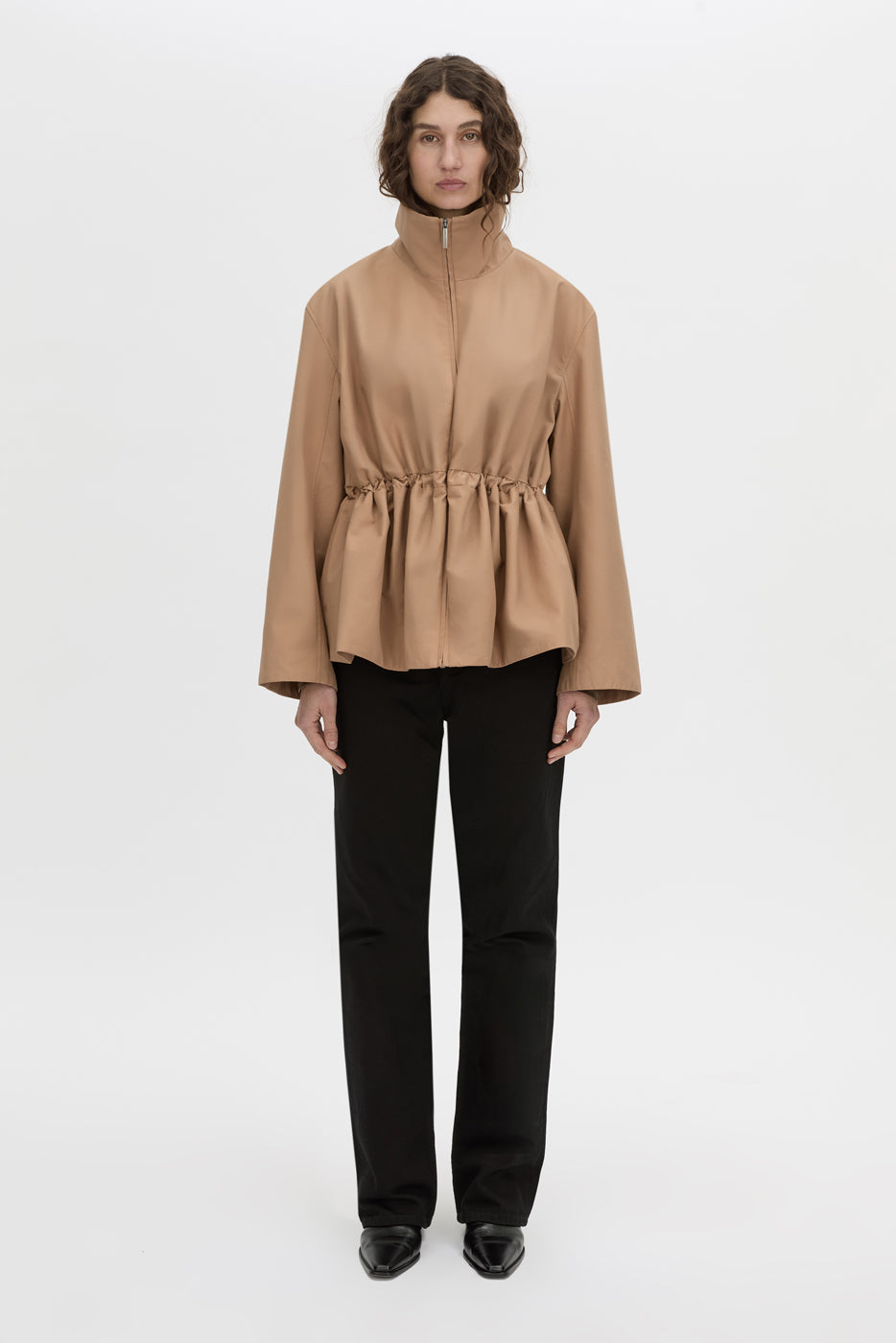 Devon Soft Gathered Anorak