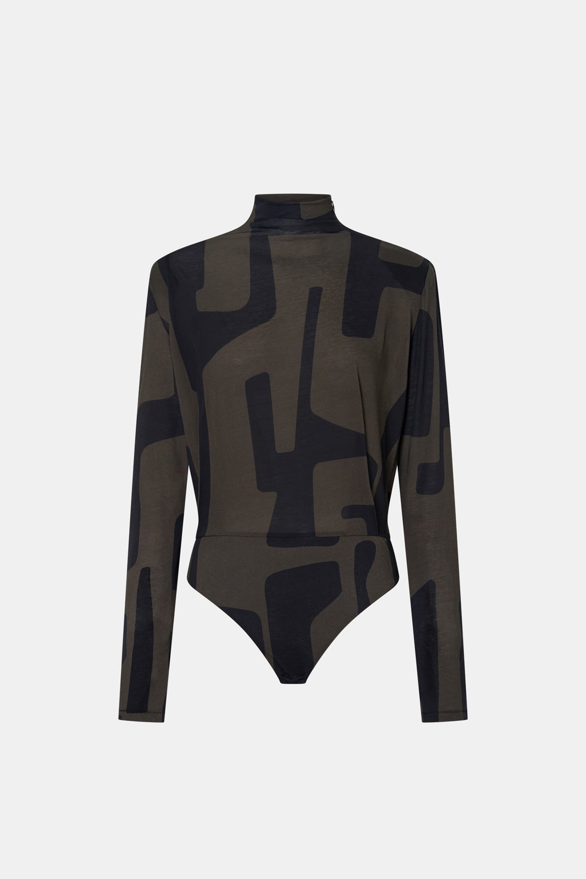 Eidra Printed Long Sleeve Bodysuit