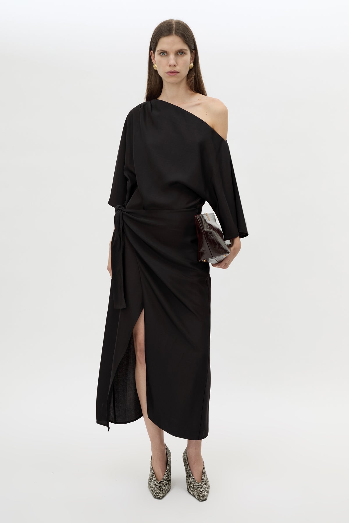 camilla and marc bridesmaid dresses Camilla Crepe Dress | Made To Order Silver Sage
