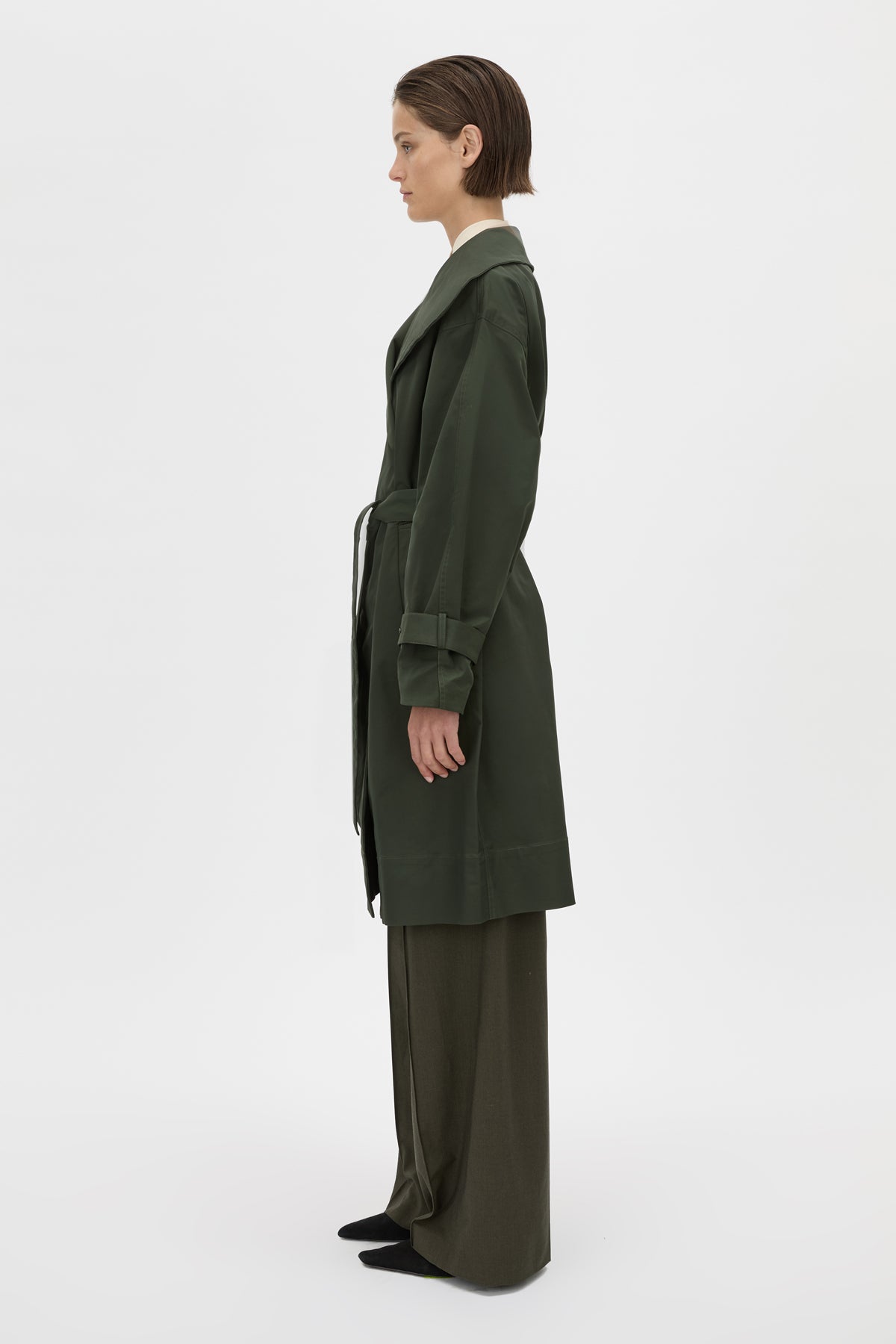 Gia Funnel Neck Coat