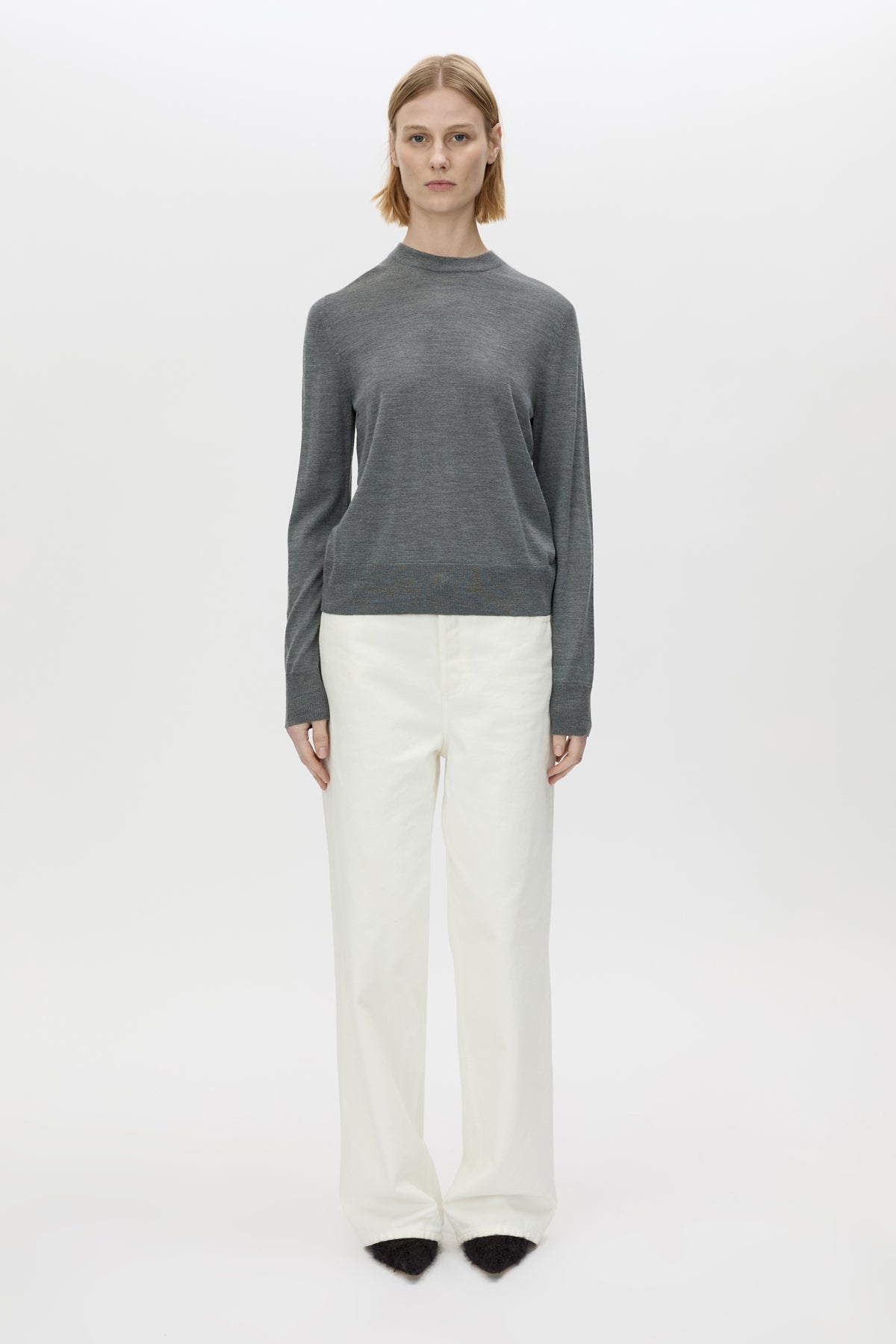 Leona Classic Crew Neck Sweater