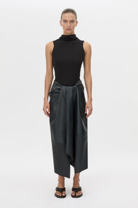 Lido Leather Skirt