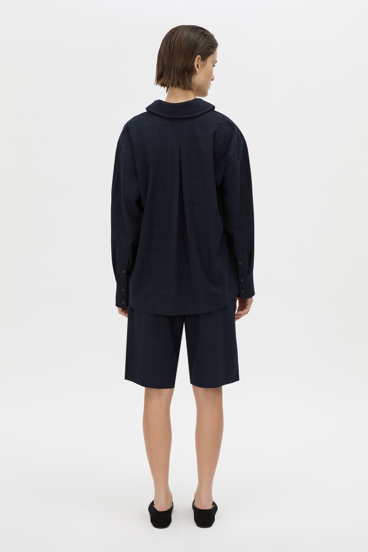 Lourdes Check Soft Short