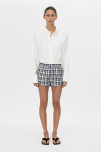 Lucente Check Micro Short