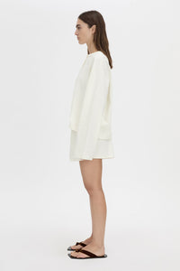 Maris Button Front Mini Short