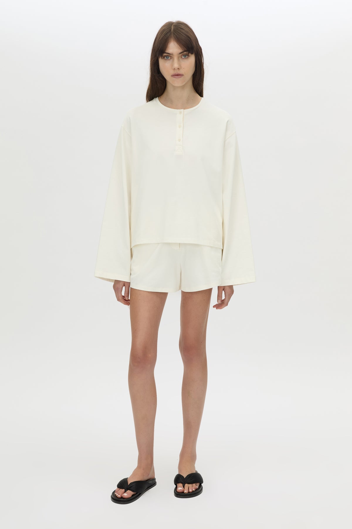 Maris Button Front Mini Short