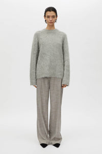 Meier Brushed Knit Sweater
