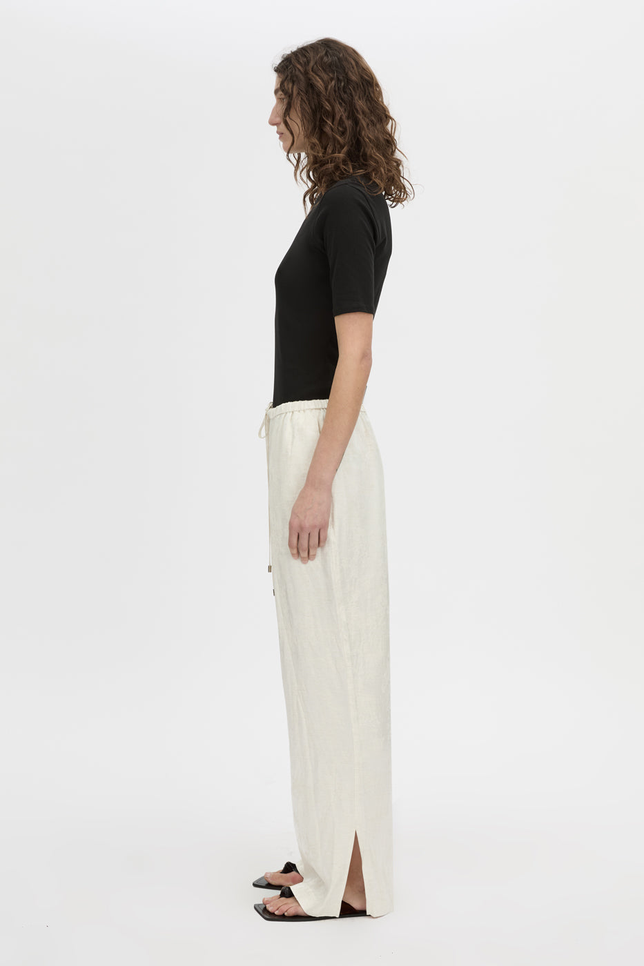 Naidee Satin Relaxed Pant