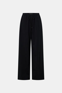 Ghost view CAMILLA AND MARC Niami Jersey Pant in black with a relaxed straight‑leg fit.