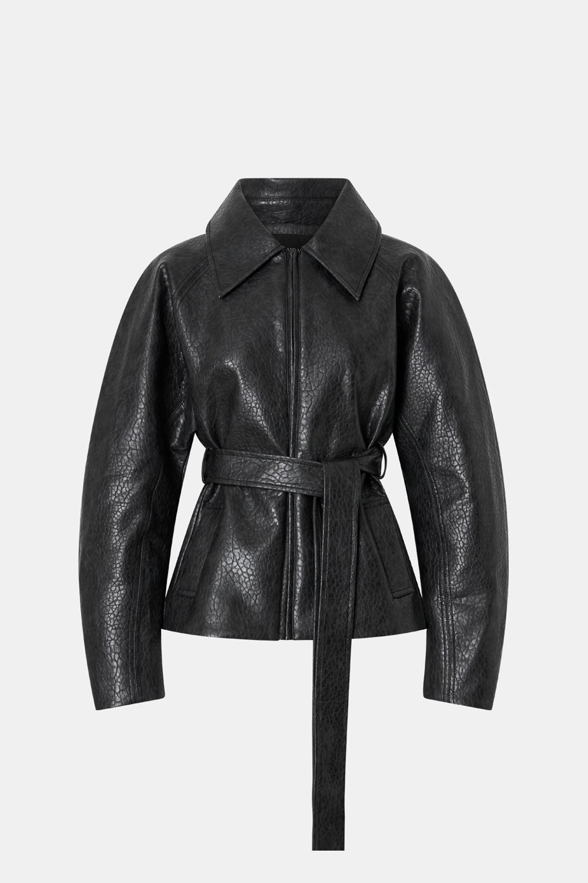 Oreno Croc Belted Jacket