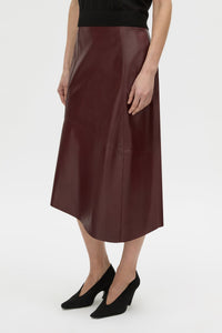 Orrin Leather Skirt