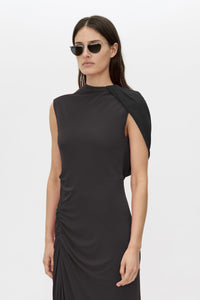 Paloma Draped Sleeve Dress