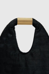 Remi Pony Croc Mini Bag