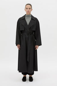 Rhia Sheer Full Length Trench