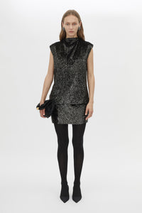 Sabel Sequin Mini Skirt