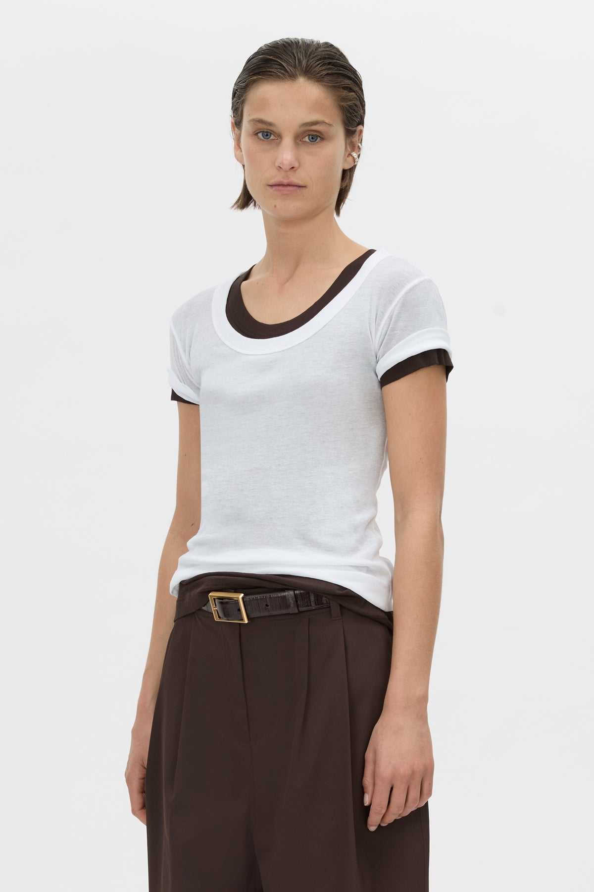 Siona Light Weight Fitted Tee