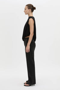 Siona Sleeveless Drape Top