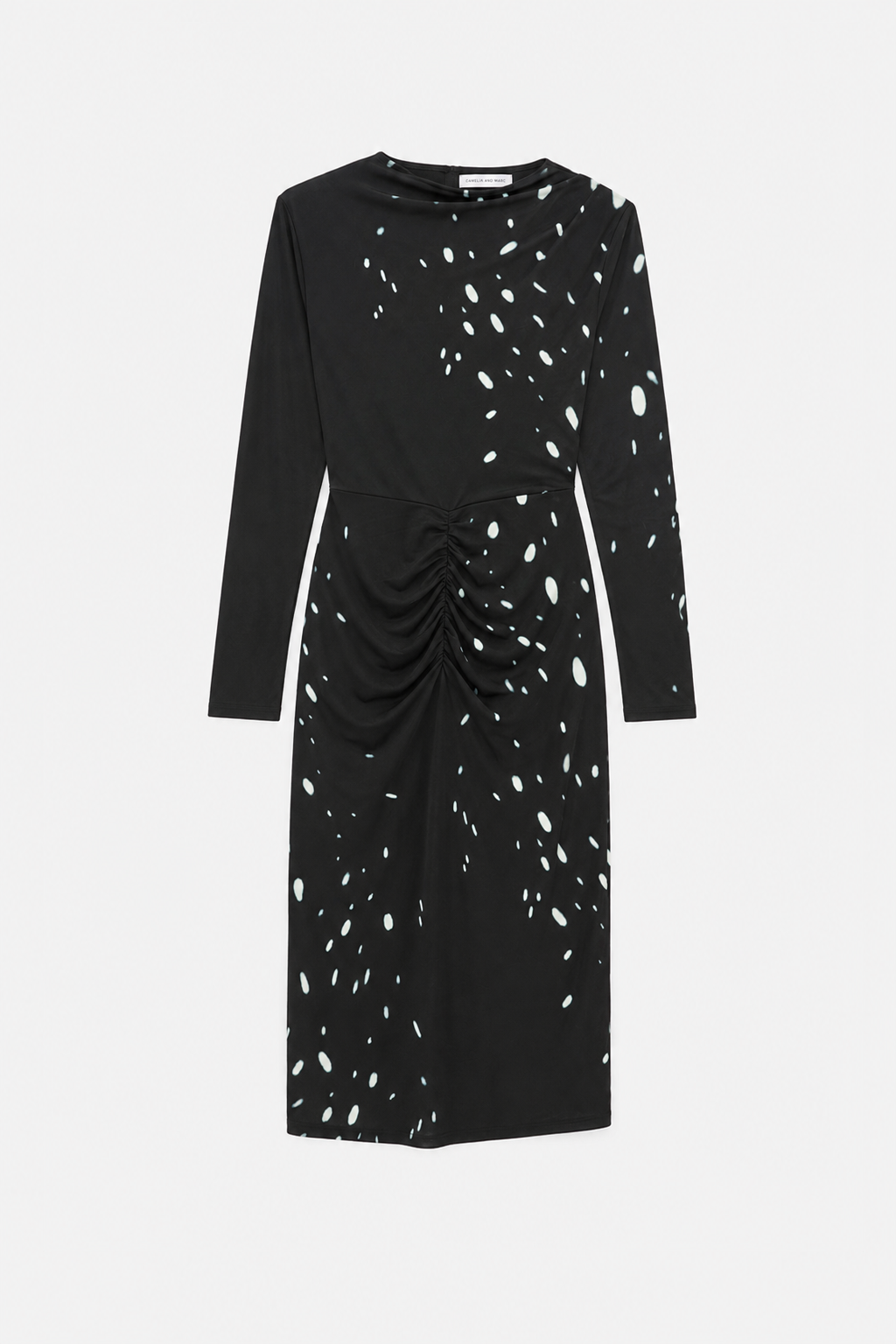 Skyward Long Sleeve Printed Dress