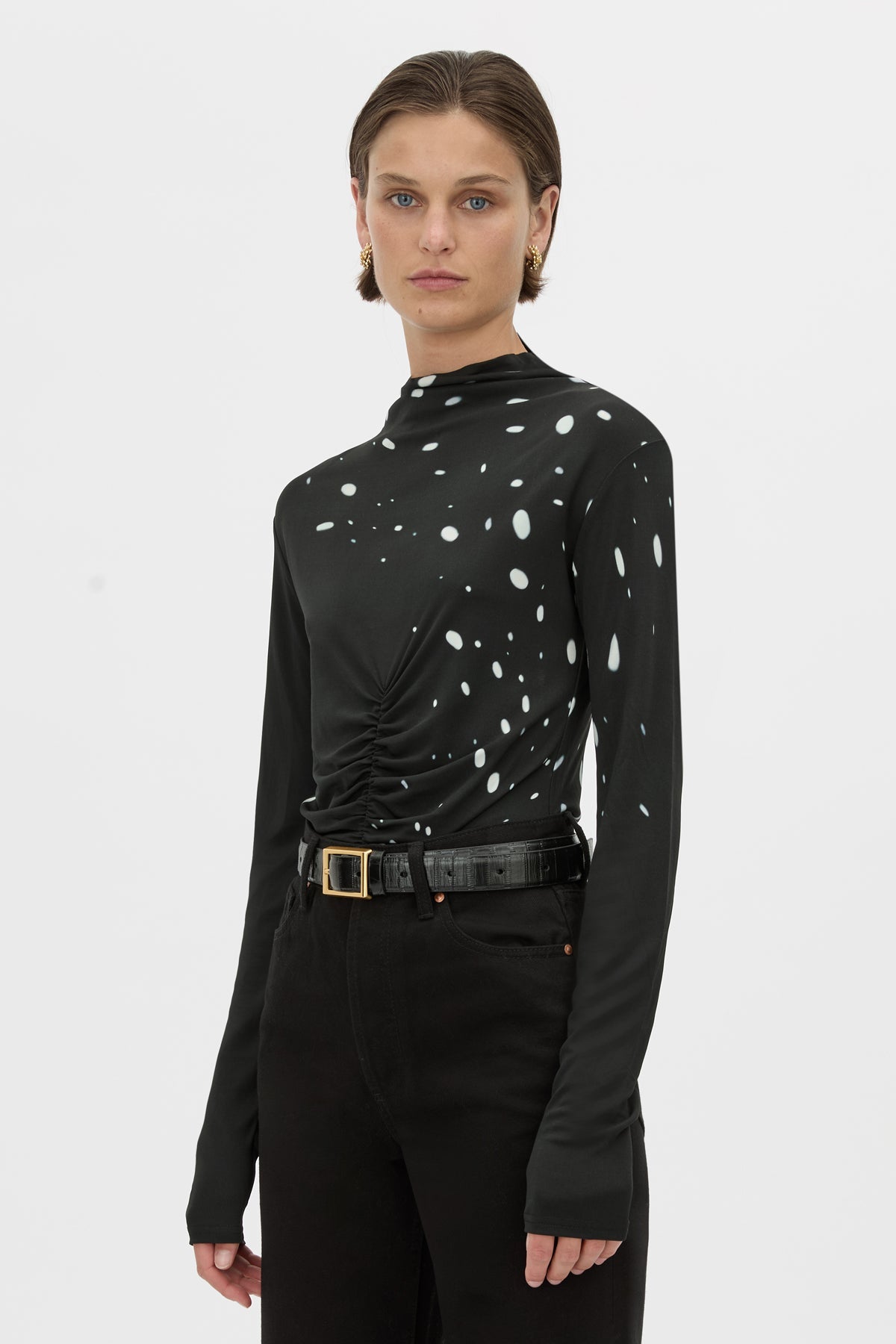 Skyward Printed Top