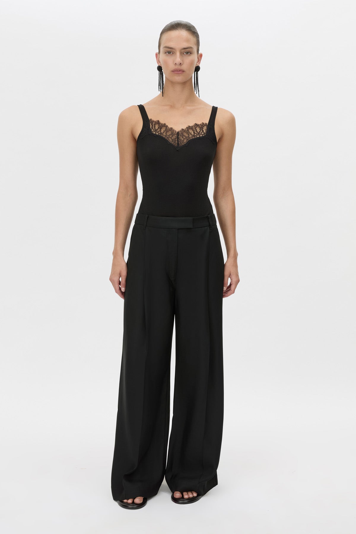 Valentin Lace Trim Tank