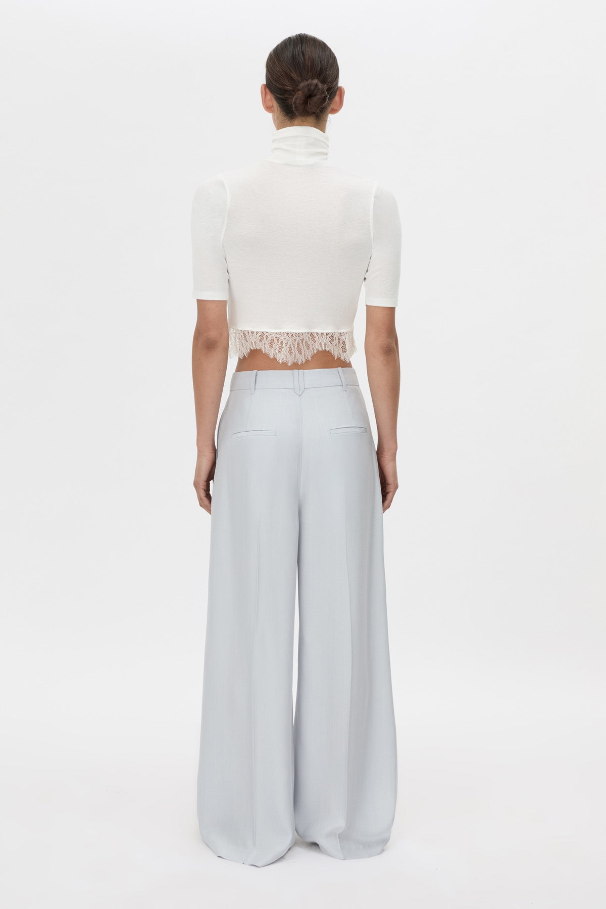 Valentin Lace Trim Tee