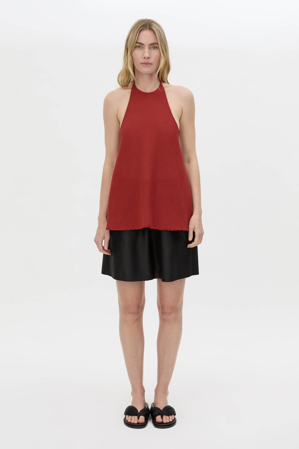 Viele Textured Halter Top