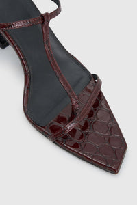 Wave Patent Croc Mule