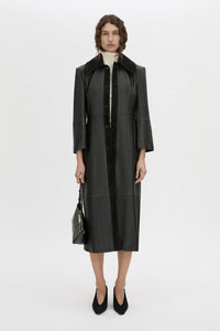 Yaz Leather Coat