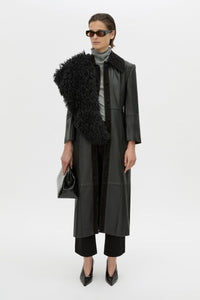 Yaz Leather Coat