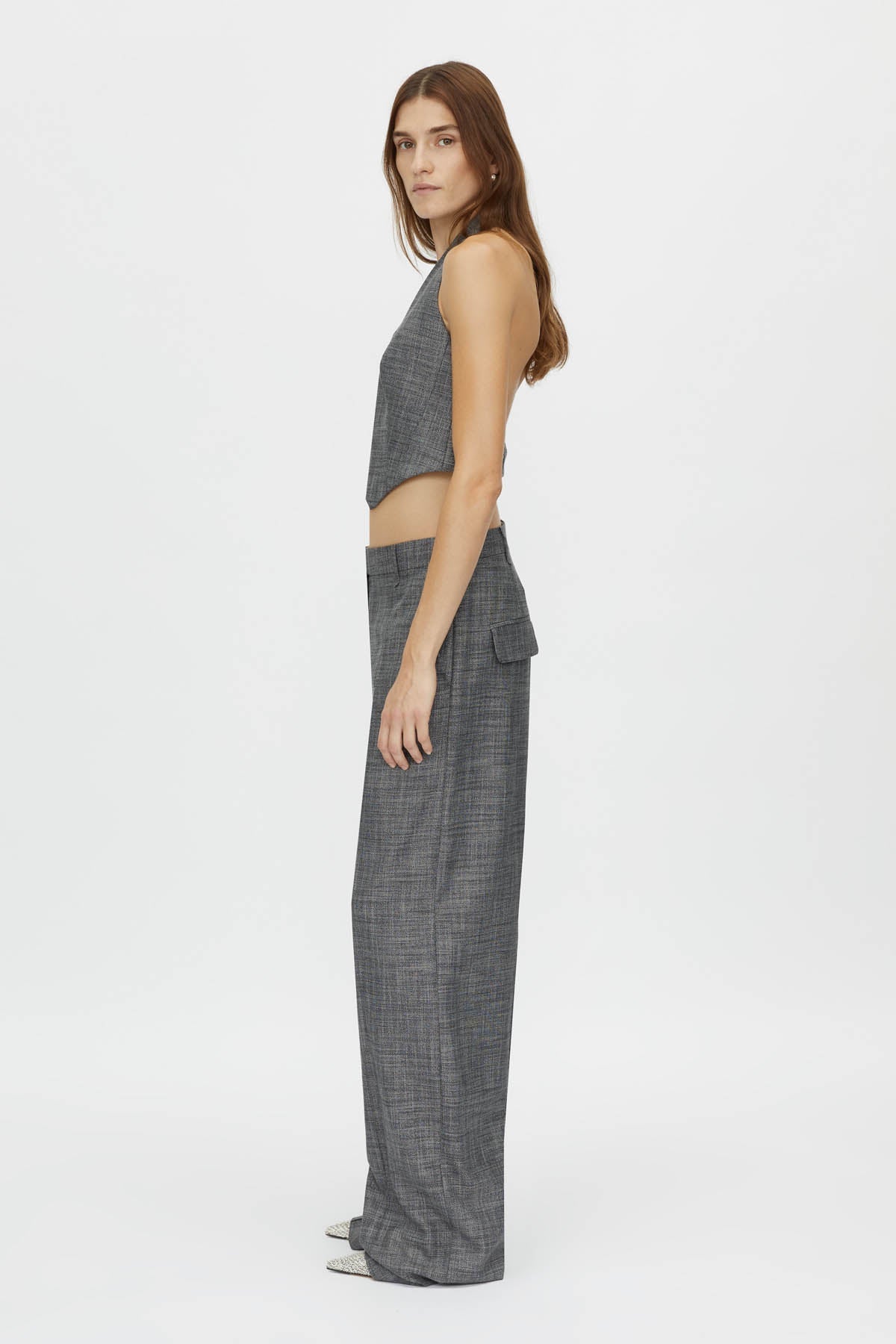 Zazu Cropped Vest Top